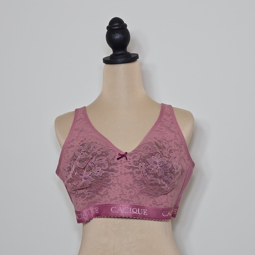 Cacique‎ Unlined Full Coverage Wireless Size 42DD Lane Bryant